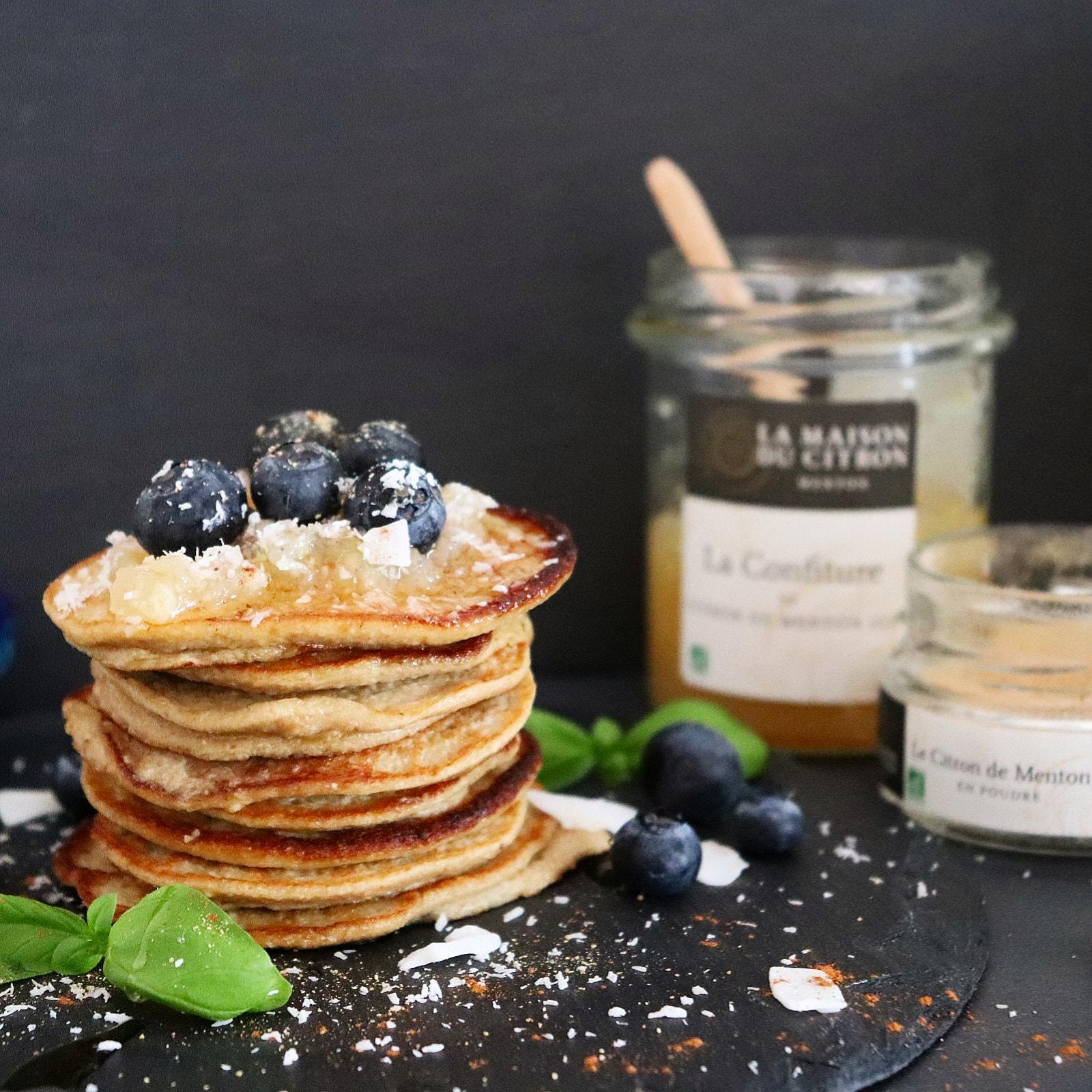 Pancakes au Citron de Menton IGP