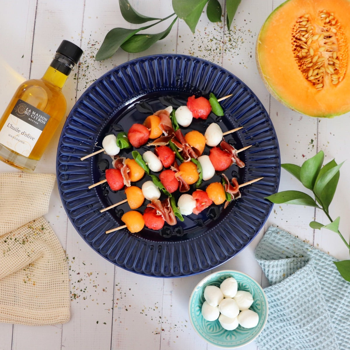 Bâtonnets fraîcheur assaisonnés à l'Huile d'Olive et Mandarine