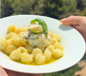 Gnocchetti sauce ricotta et Citron de Menton IGP confit
