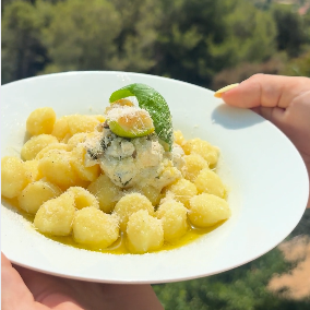 Gnocchetti sauce ricotta et Citron de Menton IGP confit