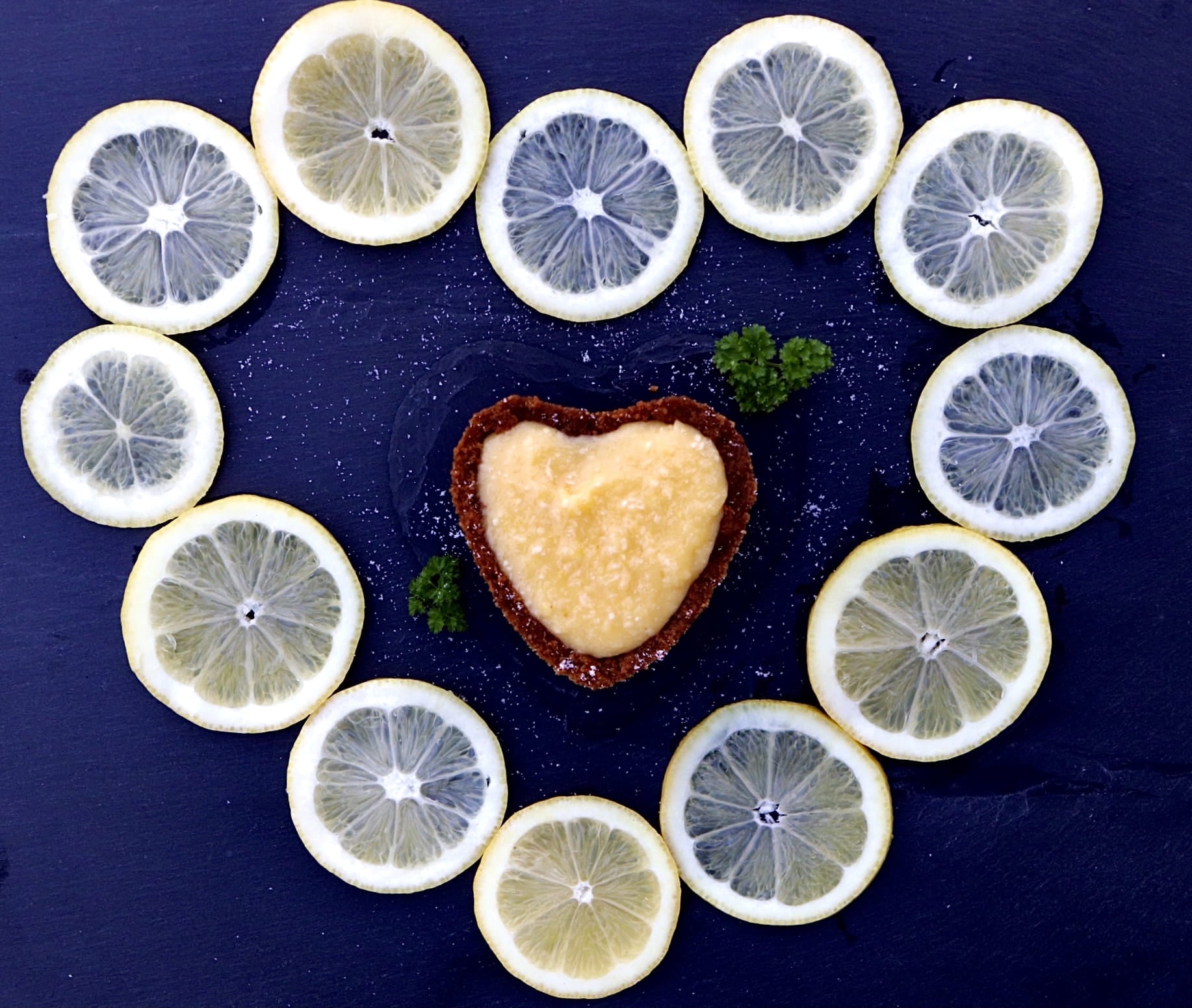 Cœur de spéculos à la crème de Citron de Menton IGP