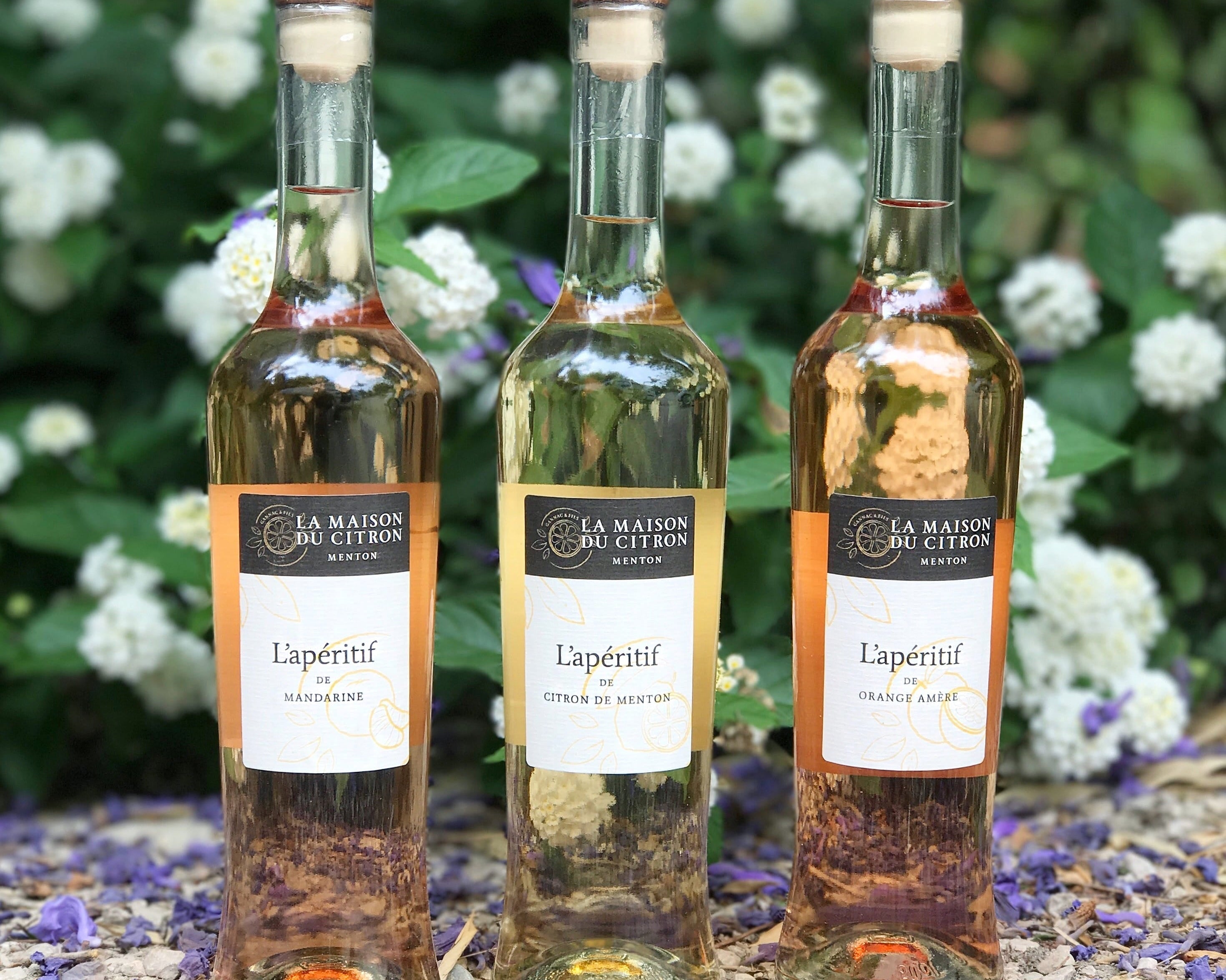 Des créations artisanales : l'apéritif vin et agrume Maison Gannac
