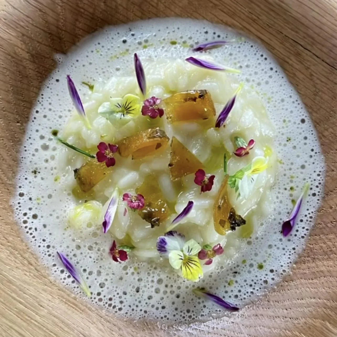 Risotto au Citron de Menton Confit à l'Huile d'Olive Bio