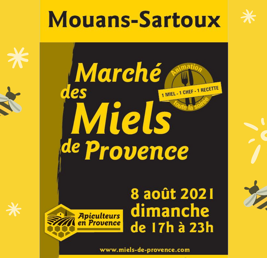 Maison Gannac présent à la fête du miel de Mouans-Sartoux 2021 !
