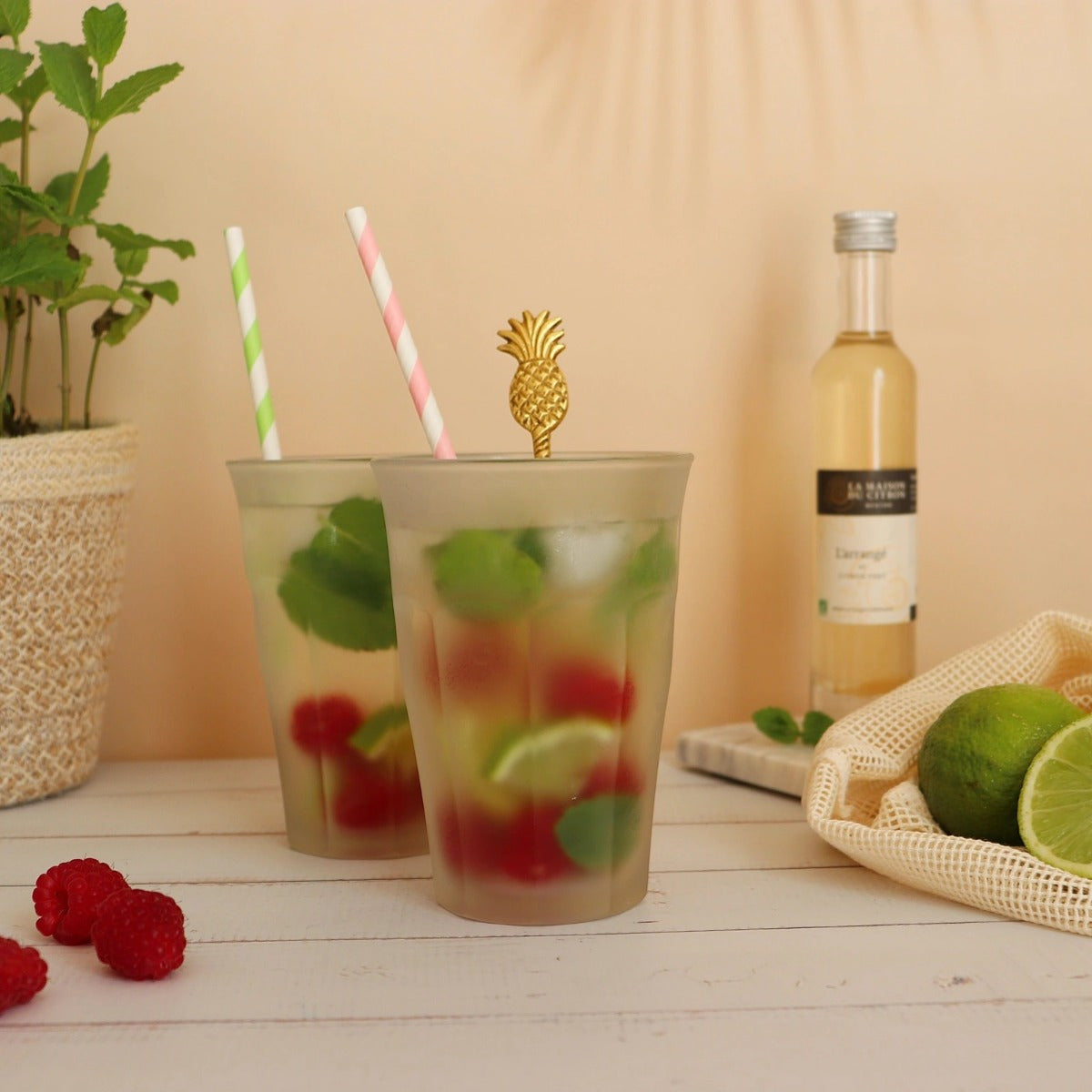 Mojito à l'Arrangé au rhum et citron vert de la Maison du Citron