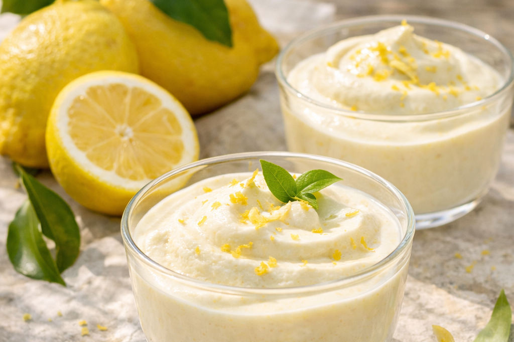 Recette mousse au Citron de Menton
