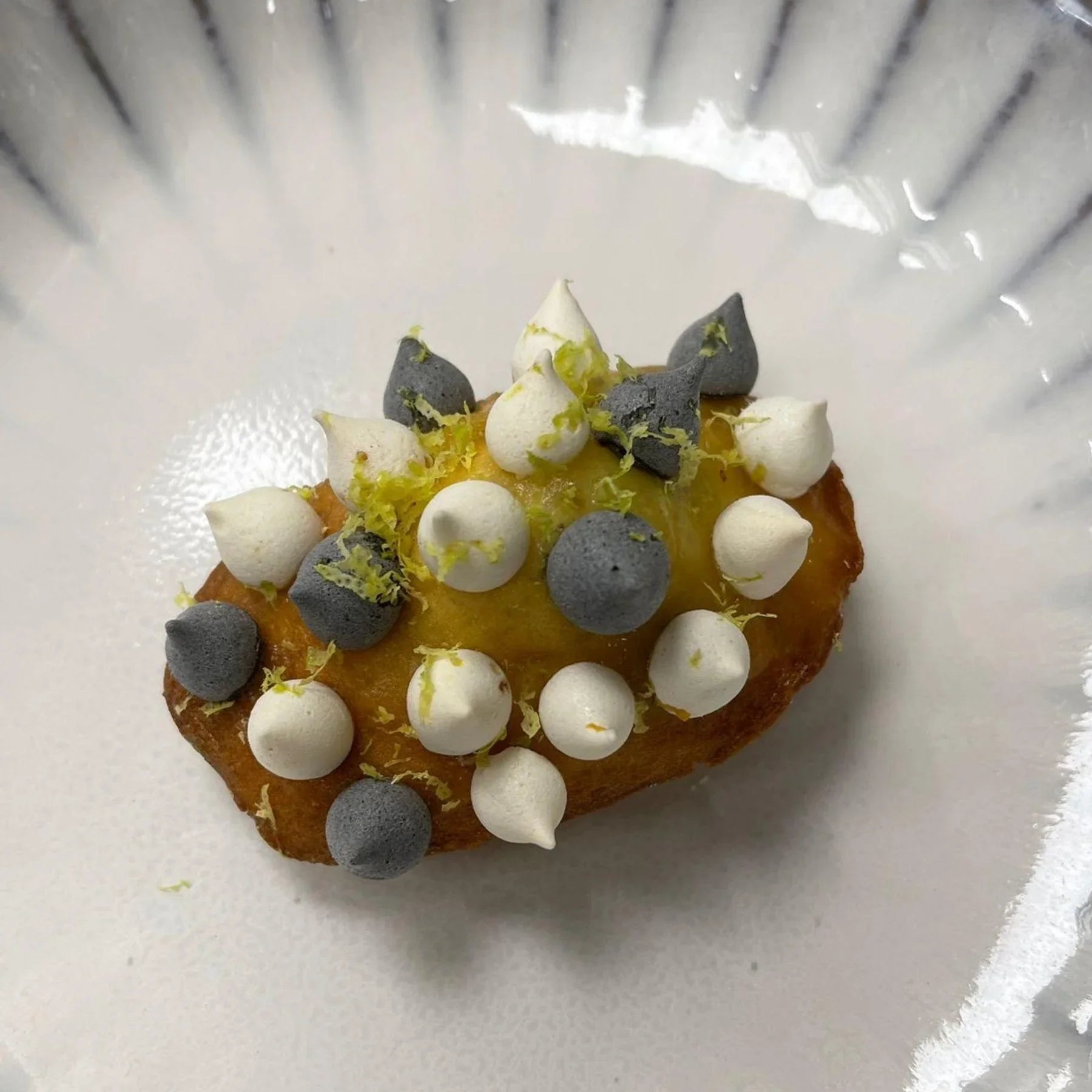 Menton : Punkie madeleine au yuzu du chef étoilé Philippe Colinet