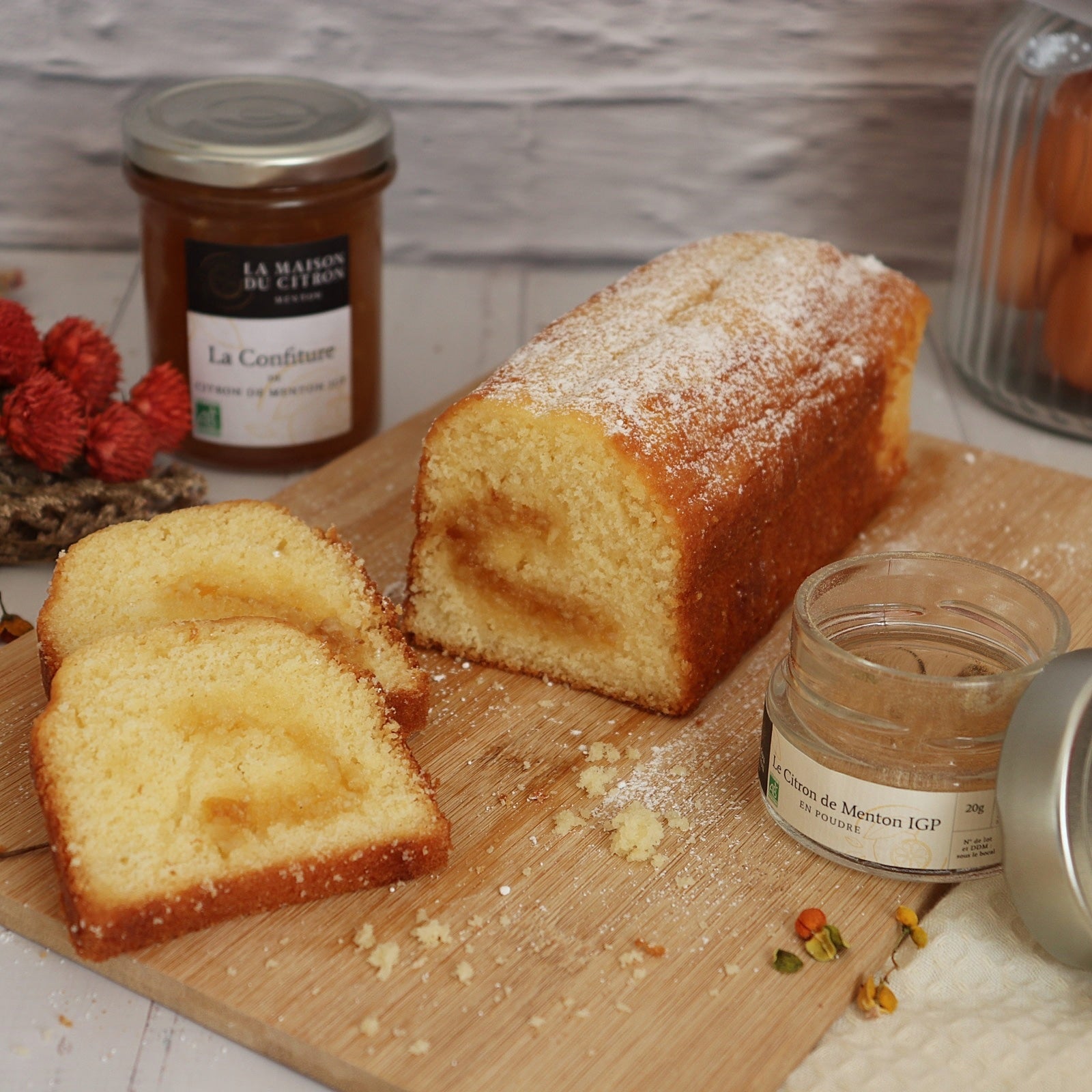 Quatre Quarts au Citron de Menton