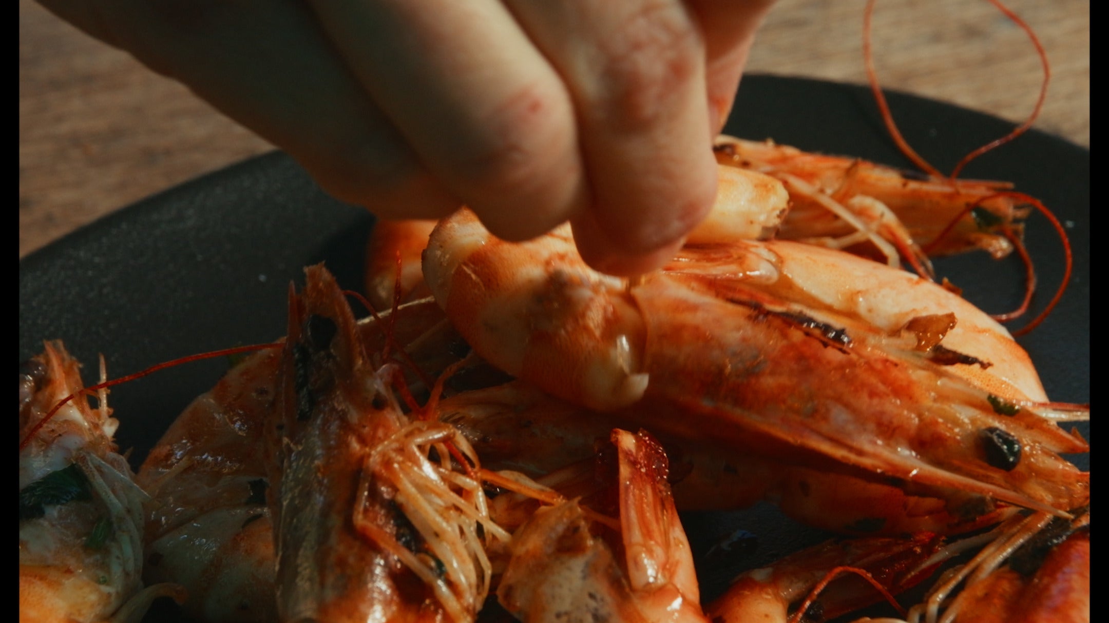 Crevettes poêlées à l’Huile d’Olive & Citron de Menton IGP