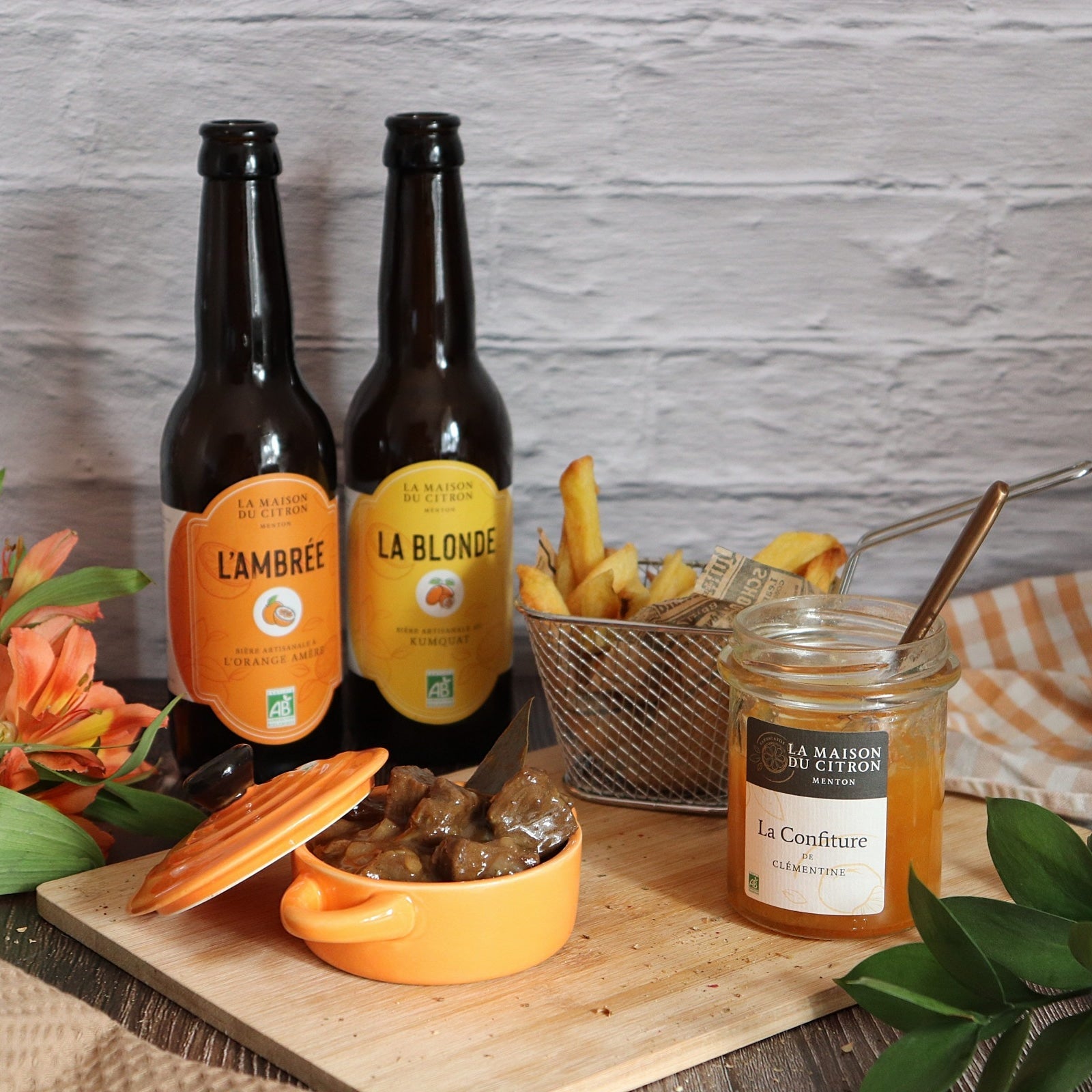 Carbonade Flamande aux Agrumes de Menton