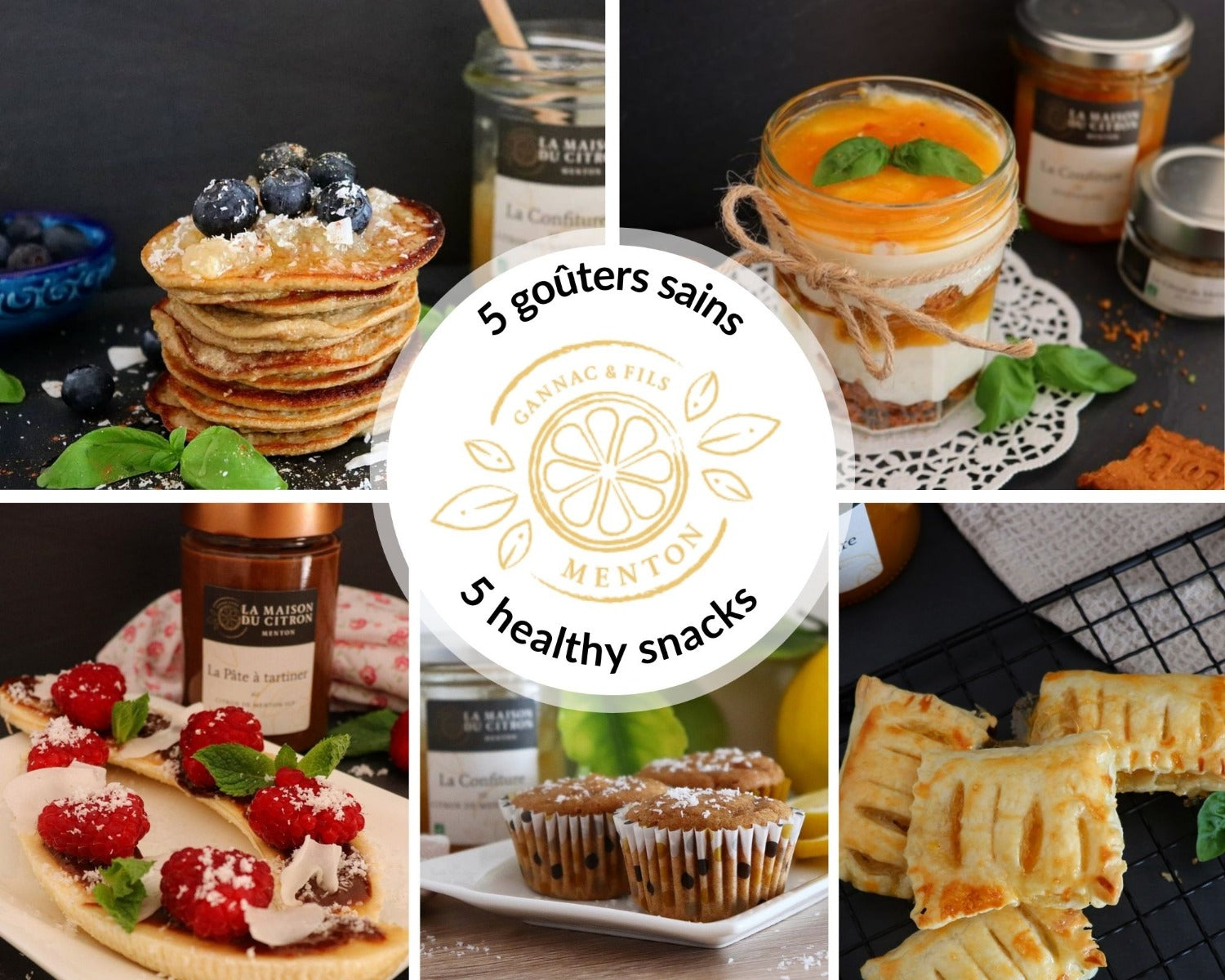 5 goûters sains