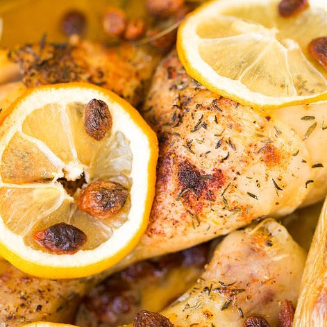 Recette poulet aux Citrons de Menton