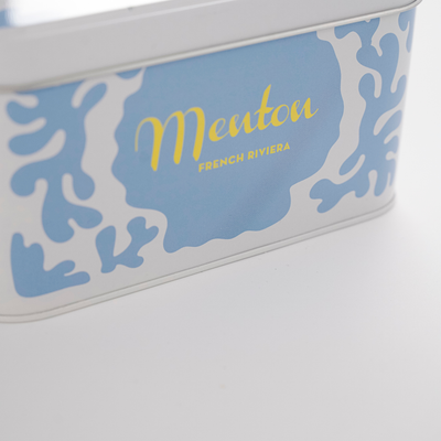 Coffret à composer - Boîte métal illustrée Menton
