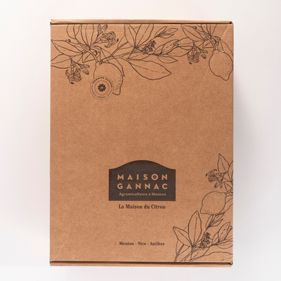 Coffret en carton vide carré