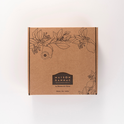 Coffret en carton vide carré
