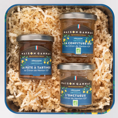 Coffret Maison Gannac x Côte d'Azur France Tourisme  - Agrumes mentonnais