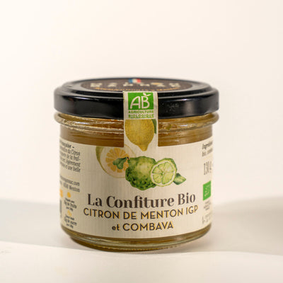 Confiture BIO - Citron de Menton IGP et Combava