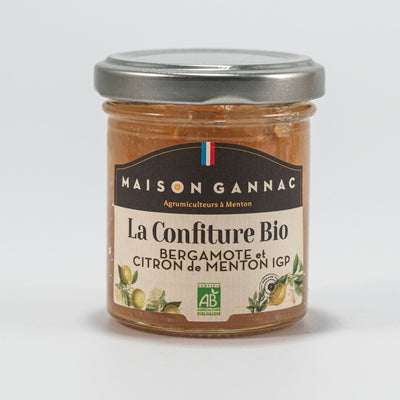 Confiture Bio - Citron de Menton IGP et Bergamote