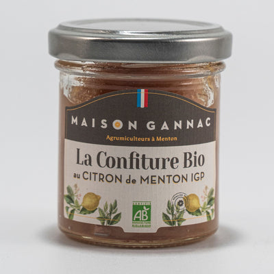 Confiture Bio 100g - Citron de Menton IGP