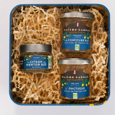 Coffret Maison Gannac x Côte d'Azur France Tourisme  - Agrumes mentonnais