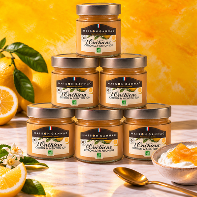 L'Onctueux Bio - Citron de Menton IGP (X6)