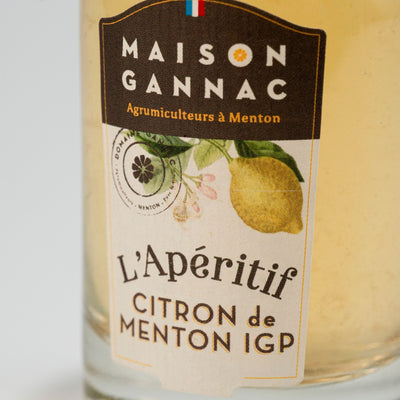Apéritif Vin et Citron de Menton