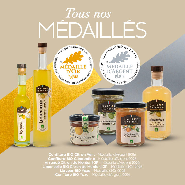 NOS PRODUITS MEDAILLÉS