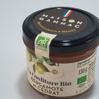 Confiture Bio - Bergamote et Cédrat
