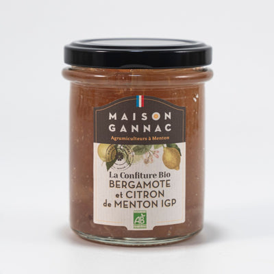 Confiture Bio Bergamote et Citron de Menton IGP