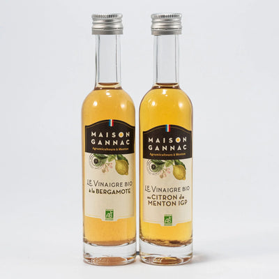 Duo de vinaigres BIO aux agrumes