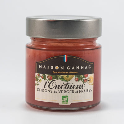 L'Onctueux BIO - Citrons de nos vergers & Fraises