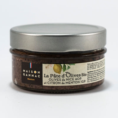 Pâte aux Olives BIO - Olives de Nice AOP et Citron de Menton IGP
