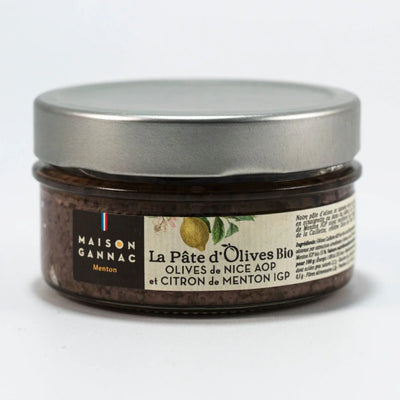 Pâte aux Olives BIO - Olives de Nice AOP et Citron de Menton IGP