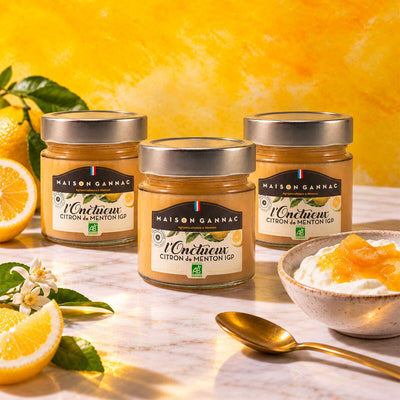 L'Onctueux Bio - Citron de Menton IGP (X3)