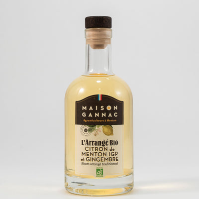 L'Arrangé Bio au Citron de Menton et Gingembre