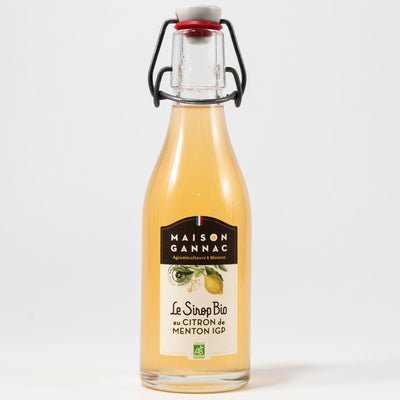 Sirop Bio - Citron de Menton IGP