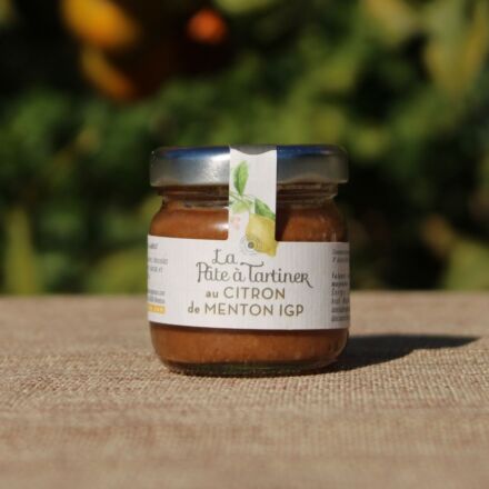 La Pâte à tartiner au Citron de Menton 35g