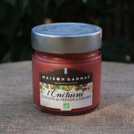 L'onctueux citrons de vergers et fraises BIO
