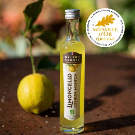 Limoncello Bio au Citron de Menton