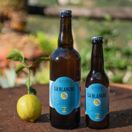 Bière Blanche au Citron de Menton Bio