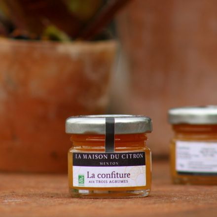 Confiture Bio aux Trois Agrumes
