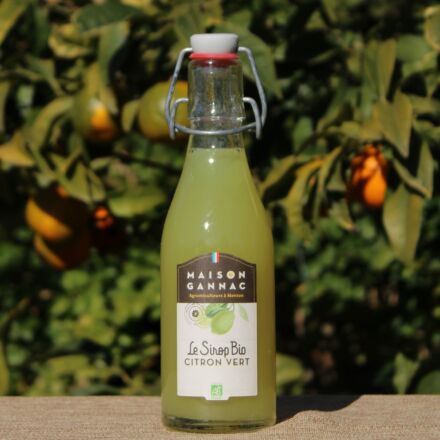Sirop Bio de Citron Vert