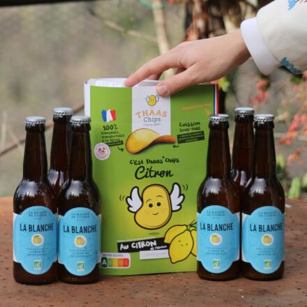 Pack Saint-Patrick 6 blanches + 1 paquet de chips