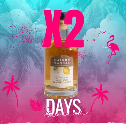 Summer- Vinaigre au Citron de Menton x 2