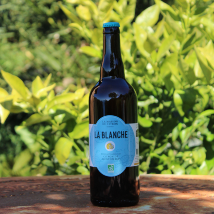 Bière Blanche au Citron de Menton Bio