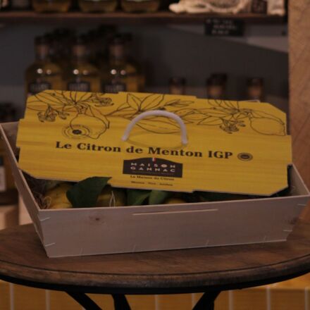 Bourriche de 2kg de Citrons de Menton IGP premium
