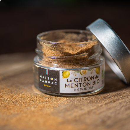 Citron de Menton  en poudre Bio