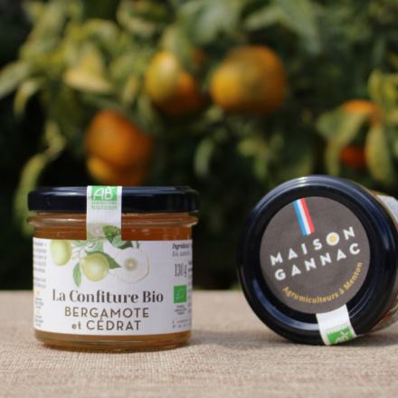 Confiture Bio de Bergamote et Cédrat