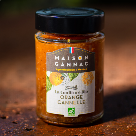 Confiture Bio Orange Cannelle