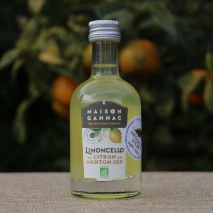 Limoncello Bio au Citron de Menton